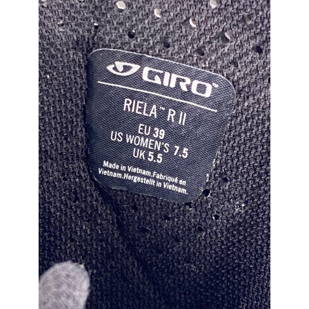 Giro Riela RII Women's Mountain Bike/Cycling Shoes Dark‎ Shadow/Glacier Sz 7.5 - Picture 7 of 7